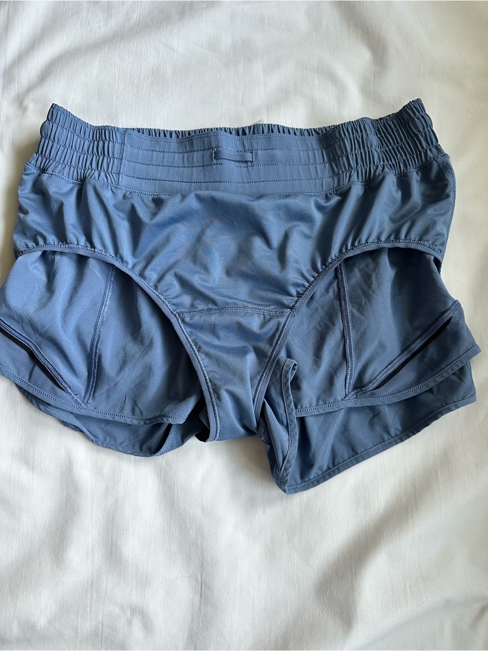 Lululemon Hotty Hot Athletic Running Light Blue Shorts - Picture 9 of 12